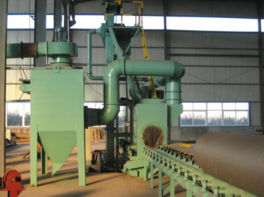 江蘇拋丸機除銹設備 5 鋼管內/外壁拋丸機 5